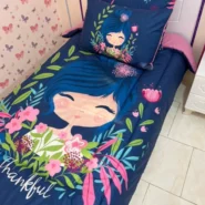 روتختی سه بعدی دخترانه دختر مو آبی