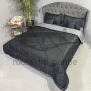 روتختی مشکی و طوسی ساده یکنفره و دونفره