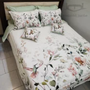 روتختی مخمل باغ پرنده ۸ تکه