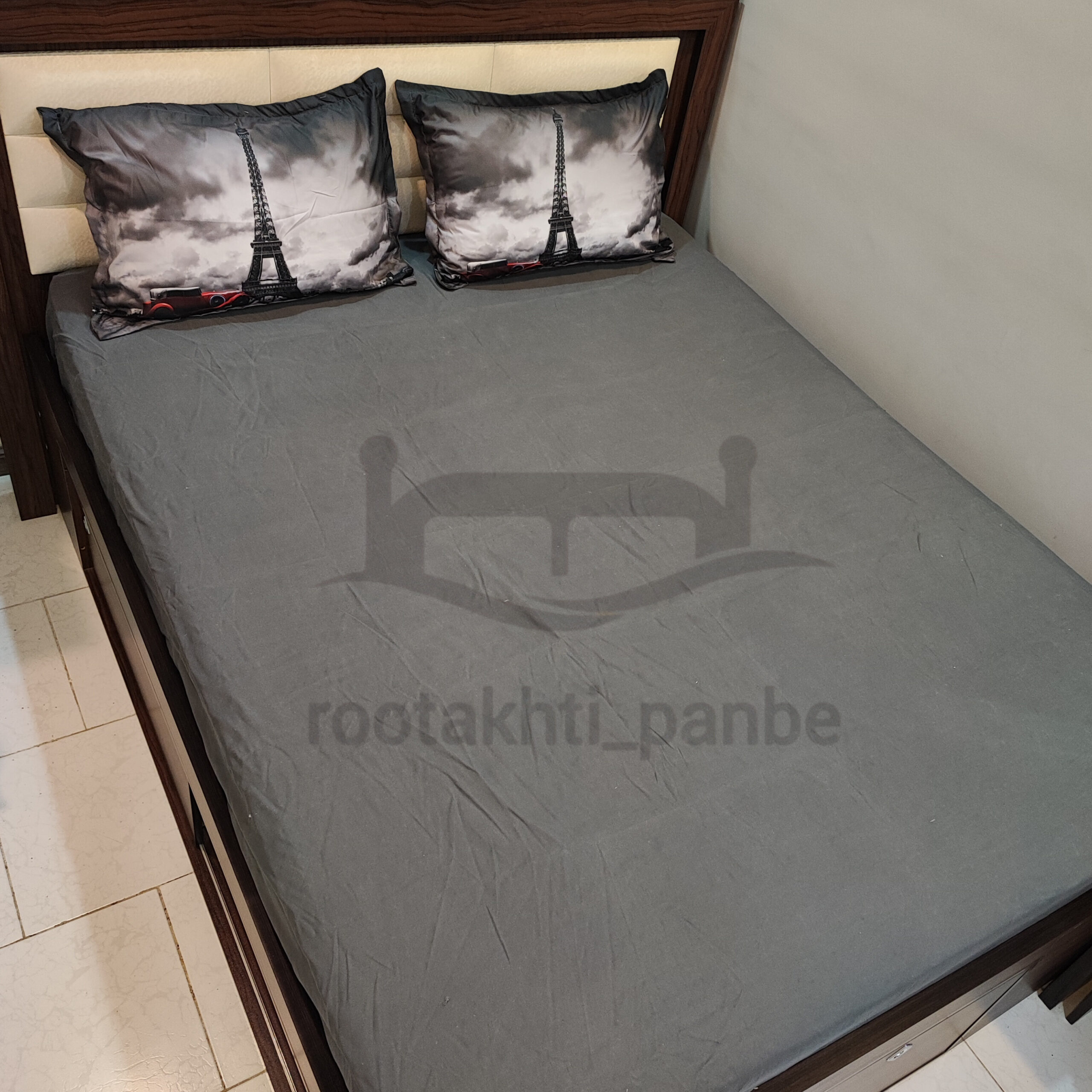 Paris Turkish 3D bedspread for single and double beds.4