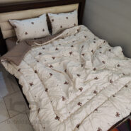 روتختی سه بعدی پاپیونی کرم کد 34538